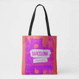 Barcelona arc de triomf-design n2 tote bag