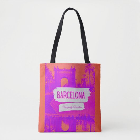 Barcelona arc de triomf-design n2 tote bag (Voorkant)