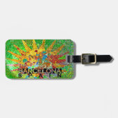 Barcelona Bagagelabel (Voorkant horizontaal)