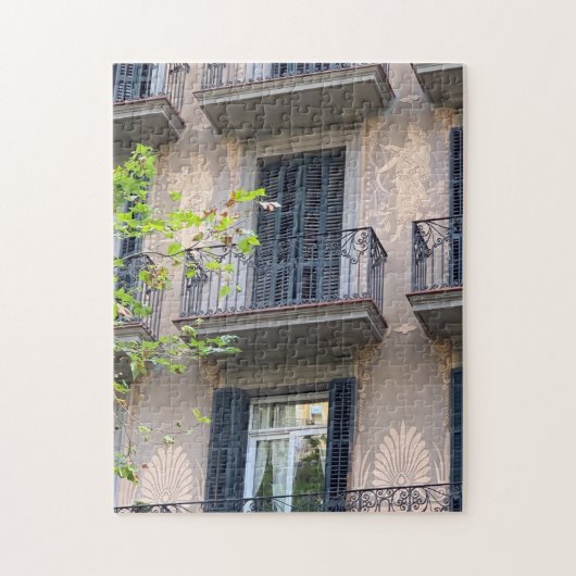 Barcelona Balconies Legpuzzel (Verticaal)