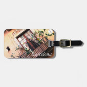Barcelona Balcony Bagagelabel (Voorkant horizontaal)