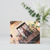 Barcelona Balcony Briefkaart (Staand voorkant)