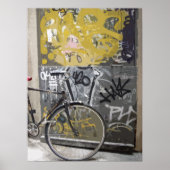 Barcelona Bike Poster (Voorkant)