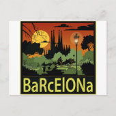 Barcelona Briefkaart (Voorkant)