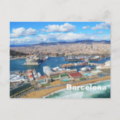 Barcelona Briefkaart (Voorkant)