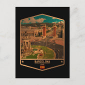 Barcelona Briefkaart (Voorkant)