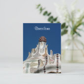 Barcelona Briefkaart (Staand voorkant)