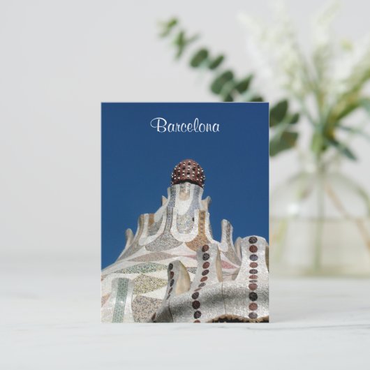 Barcelona Briefkaart (Staand voorkant)