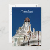 Barcelona Briefkaart (Voorkant / Achterkant)