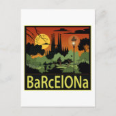 Barcelona Briefkaart (Voorkant)
