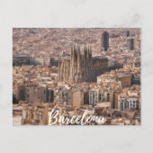Barcelona Briefkaart (Voorkant)