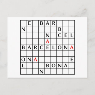 BARCELONA BRIEFKAART