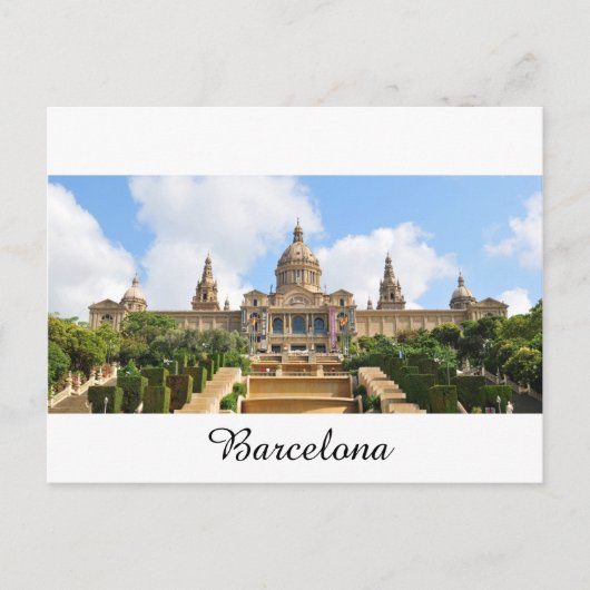 Barcelona Briefkaart (Voorkant)