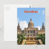 Barcelona Briefkaart (Voorkant / Achterkant)