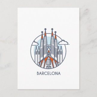 Barcelona Briefkaart