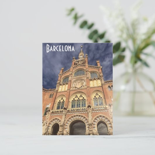 Barcelona Briefkaart (Staand voorkant)