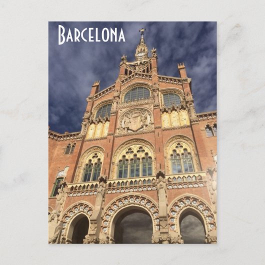 Barcelona Briefkaart (Voorkant)