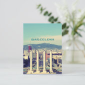 Barcelona Briefkaart (Staand voorkant)