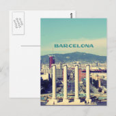 Barcelona Briefkaart (Voorkant / Achterkant)