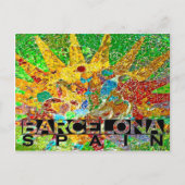 Barcelona Briefkaart (Voorkant)