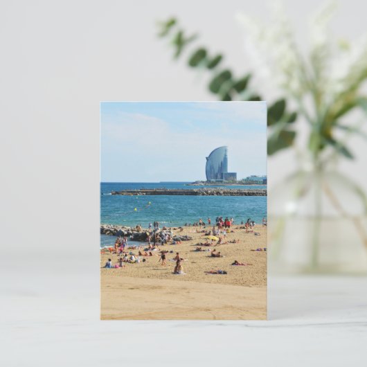 Barcelona Briefkaart (Staand voorkant)