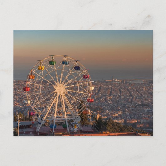 Barcelona Briefkaart (Voorkant)