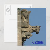 Barcelona Briefkaart (Voorkant / Achterkant)