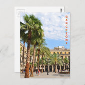Barcelona Briefkaart (Voorkant / Achterkant)