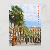 Barcelona Briefkaart (Voorkant)