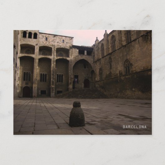 Barcelona Briefkaart (Voorkant)