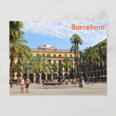 Barcelona Briefkaart (Voorkant)