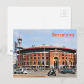 Barcelona Briefkaart (Voorkant / Achterkant)
