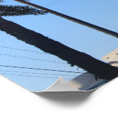 Barcelona Cable Cars Poster (Hoek)
