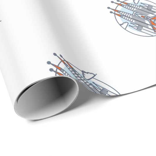 Barcelona Cadeaupapier (Rol Hoek)