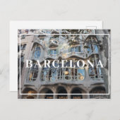 Barcelona, Casa Batllo Briefkaart (Voorkant / Achterkant)