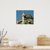 Barcelona. Casa Batlló. Poster (Keuken)