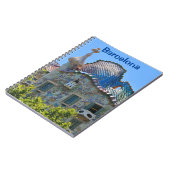 Barcelona: Casa Batllo van Gaudi Notitieboek (Linkerzijde)