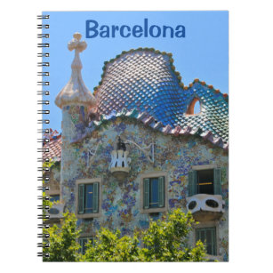 Barcelona: Casa Batllo van Gaudi Notitieboek