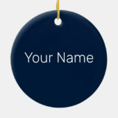 Barcelona Catalonia Sunset Skyline Spanje Cityscap Keramisch Ornament (Achterkant)