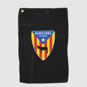 Barcelona Catalunya Estelada Golfhanddoek (Voorkant)