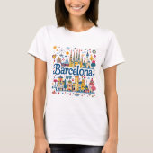 Barcelona Charm T-shirt (Voorkant)