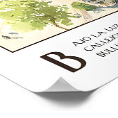 Barcelona City Street View Poster Mediterranean (Hoek)