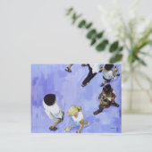 Barcelona cosmopolita-2 briefkaart (Staand voorkant)