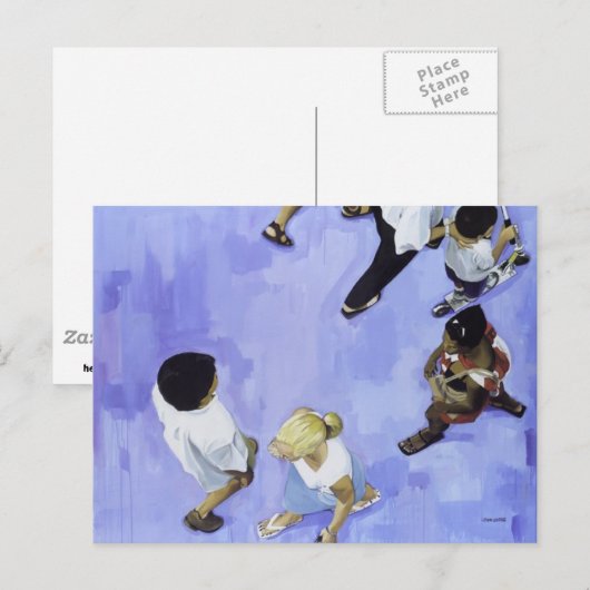 Barcelona cosmopolita-2 briefkaart (Voorkant / Achterkant)