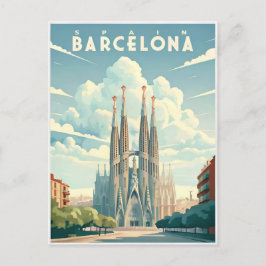 Barcelona: de bruisende stad van Spanje Briefkaart