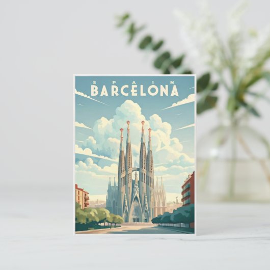Barcelona: de bruisende stad van Spanje Briefkaart (Staand voorkant)
