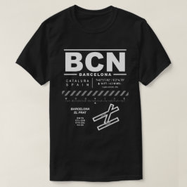 Barcelona - El Prat Airport BCN T-shirt