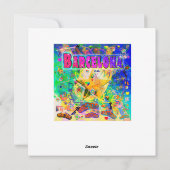 Barcelona Epoch Uur Vakantie Kaart (Achterkant)