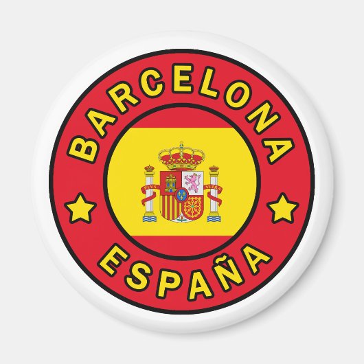 Barcelona España Magneet (Voorkant)