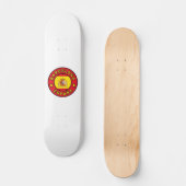 Barcelona España Persoonlijk Skateboard (Voorkant)